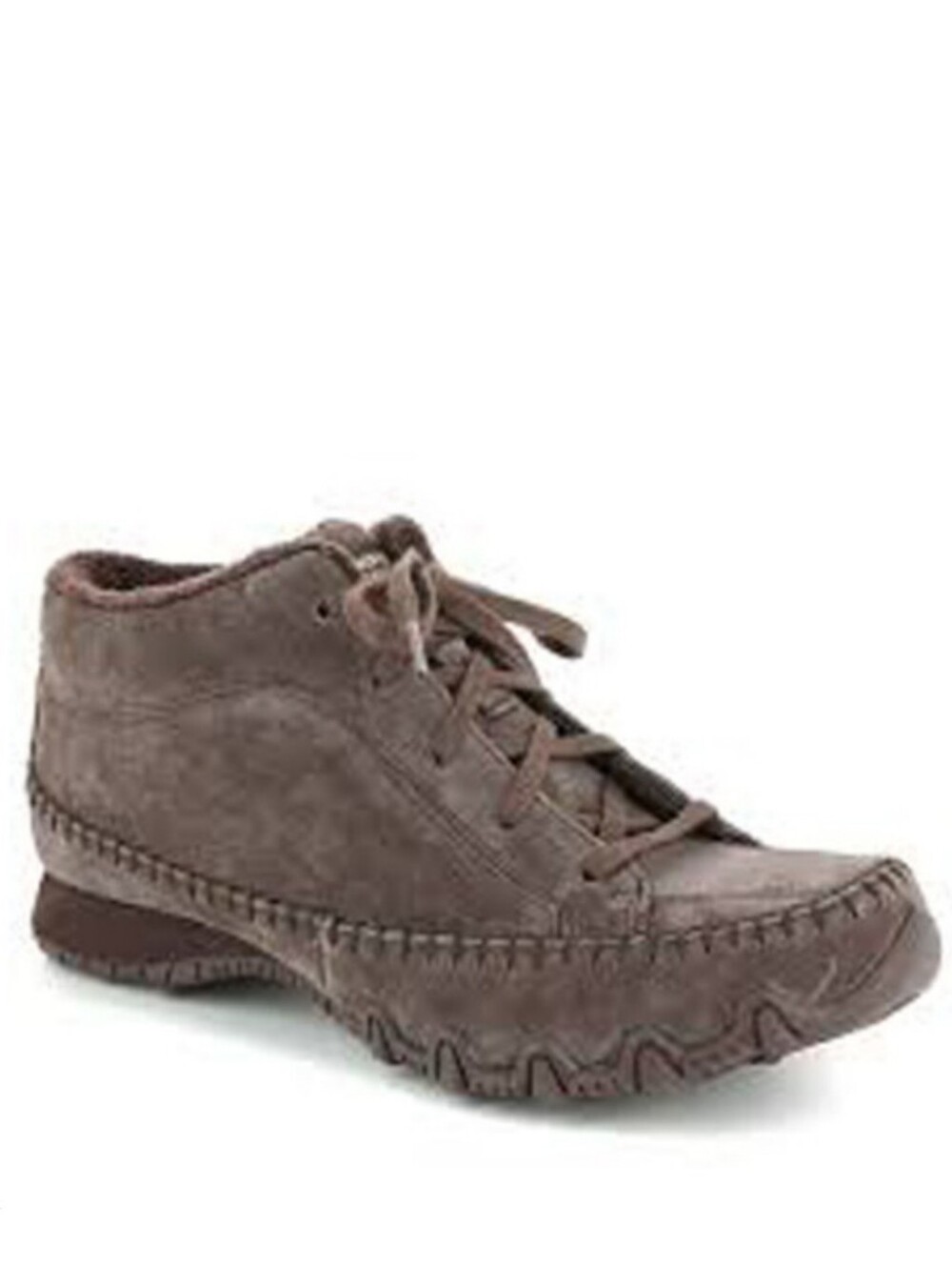 NEW Skechers Bikers Women's Totem Pole Suede Leather Chukka Lace-up Boots